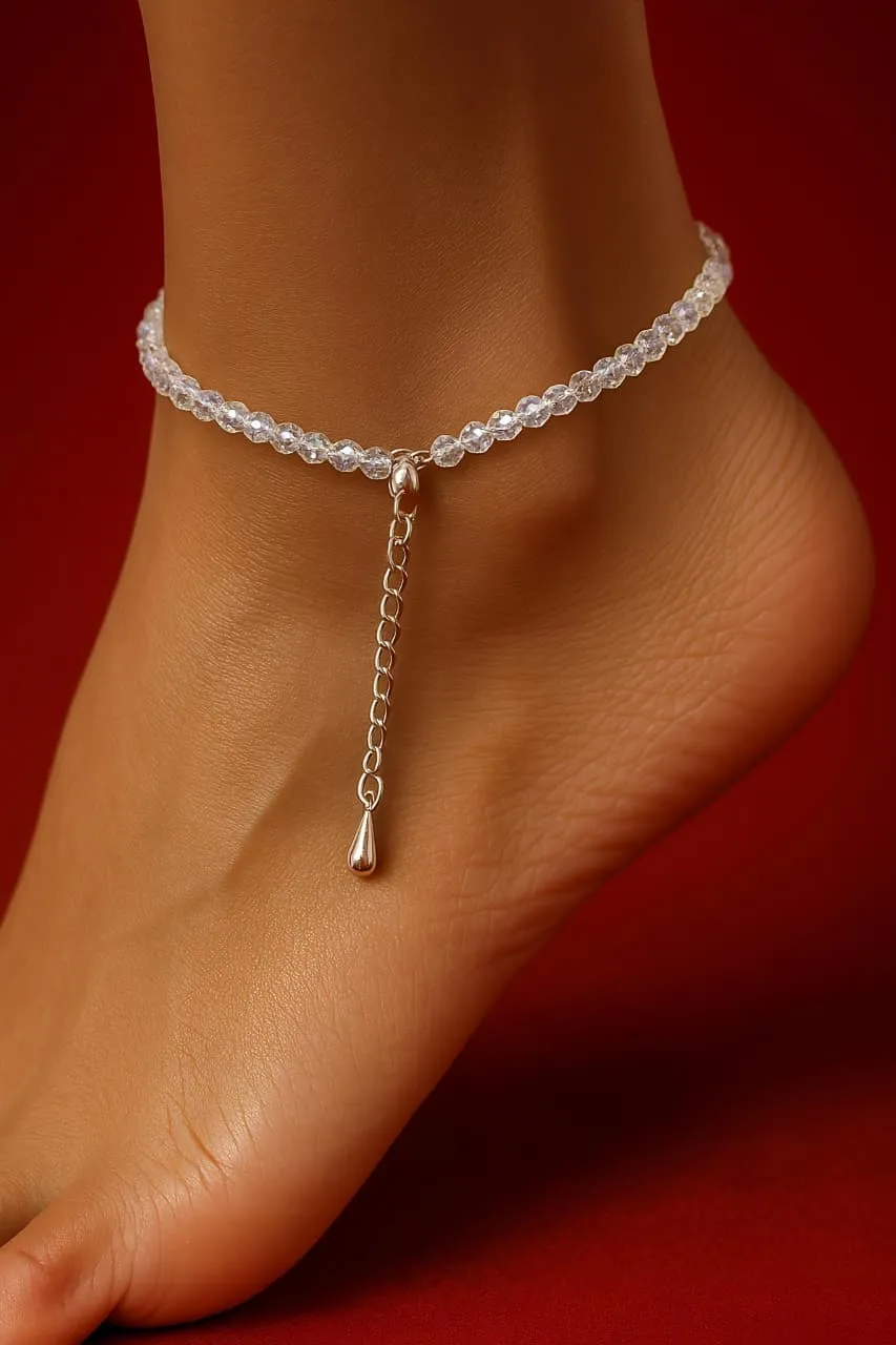 Aura Quartz Anklet